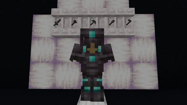 Schocoa's Diamond Netherite, Текстуры, Minecraft