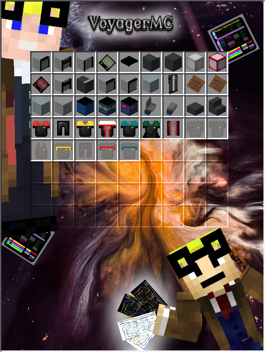 Voyager, Моды, Minecraft