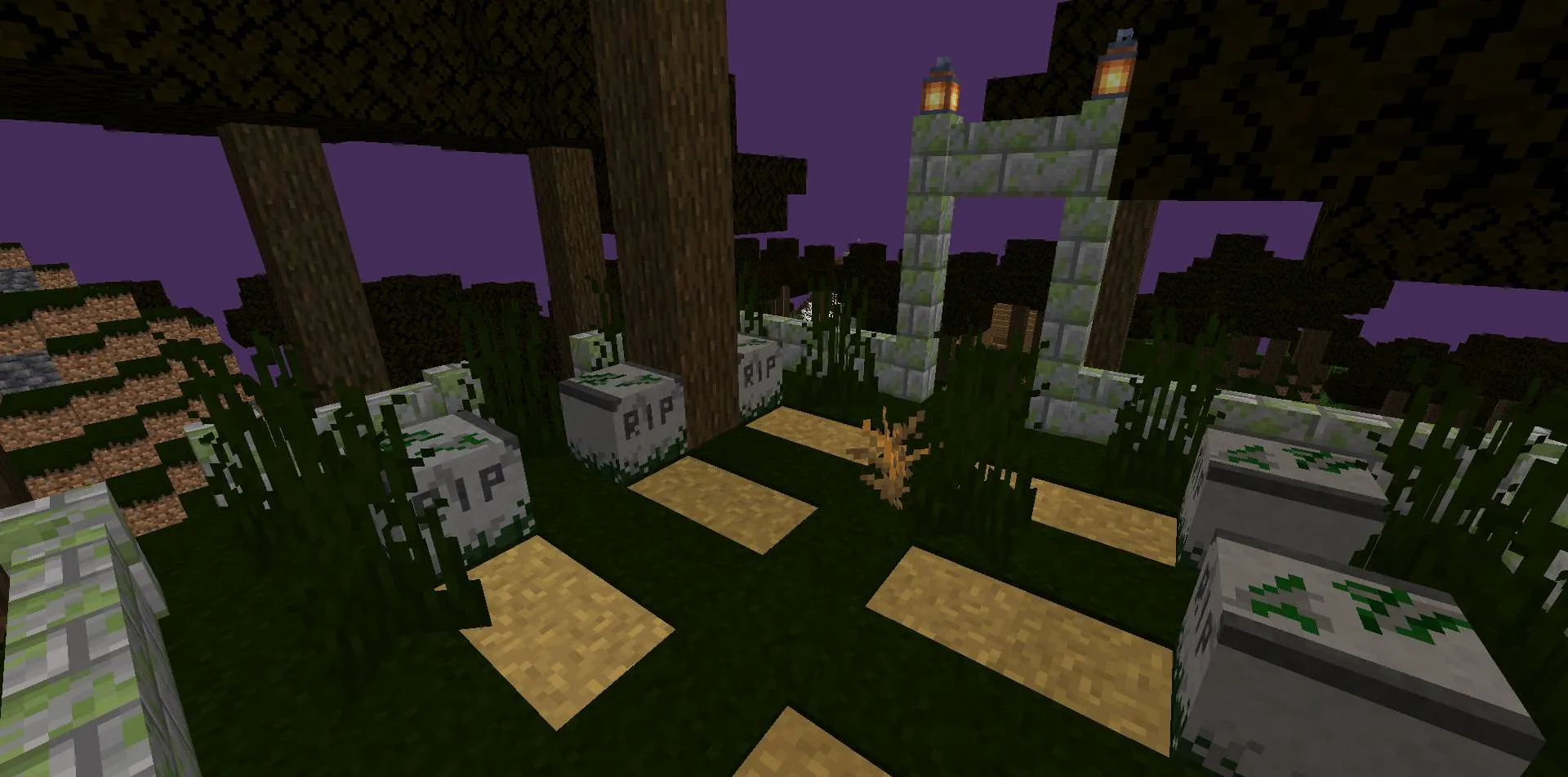 Halloween Biome - Trick or treat! — скриншот 1 (Моды, Minecraft)