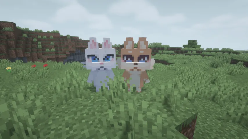 Wagi's Furry Villager, Текстуры, Minecraft