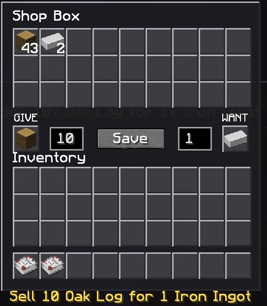 Belph Trade & Shops — скриншот 3 (Моды, Minecraft)