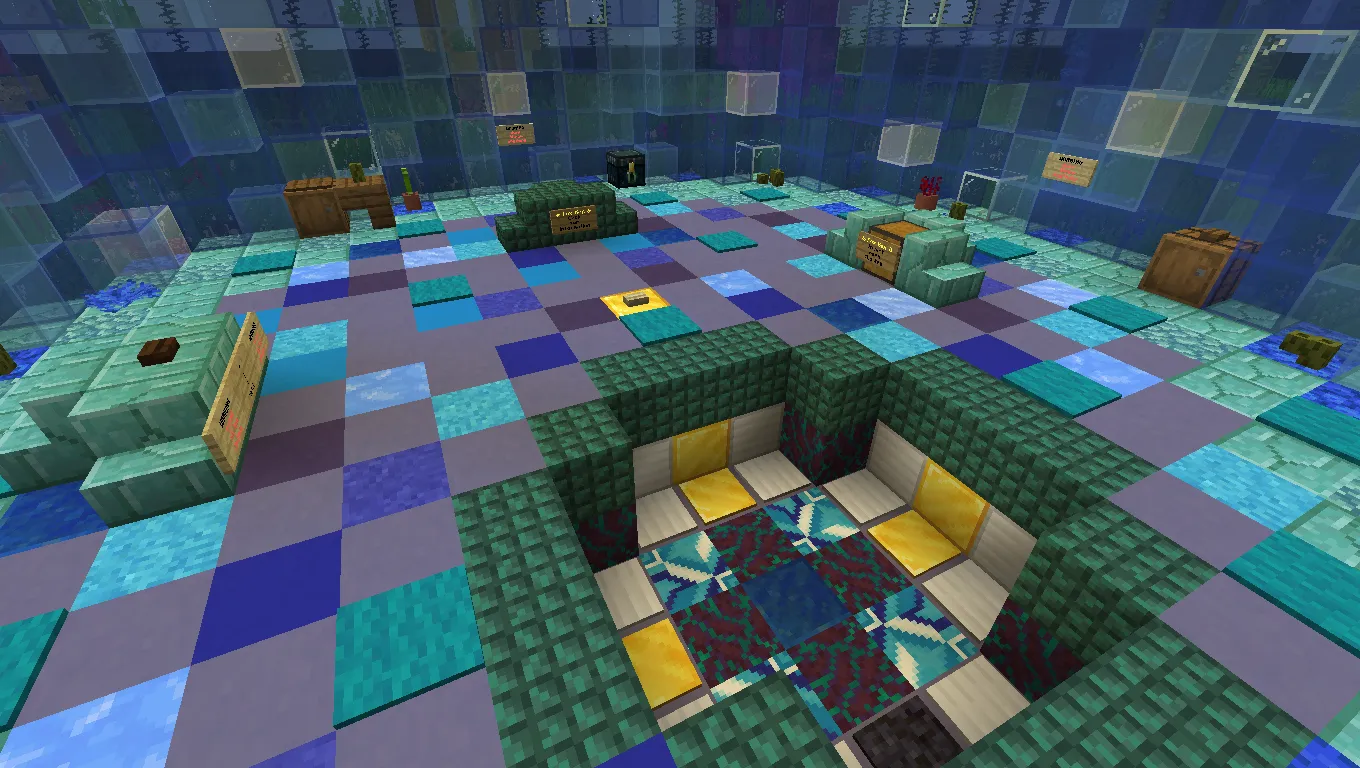 WaterBlock, Карты, Minecraft