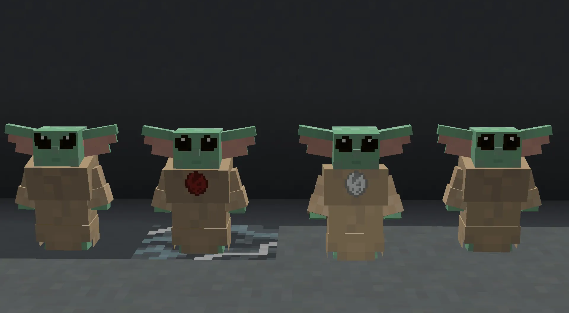 Star Wars Mandalorian The Child Resource Pack — скриншот 3 (Текстуры, Minecraft)