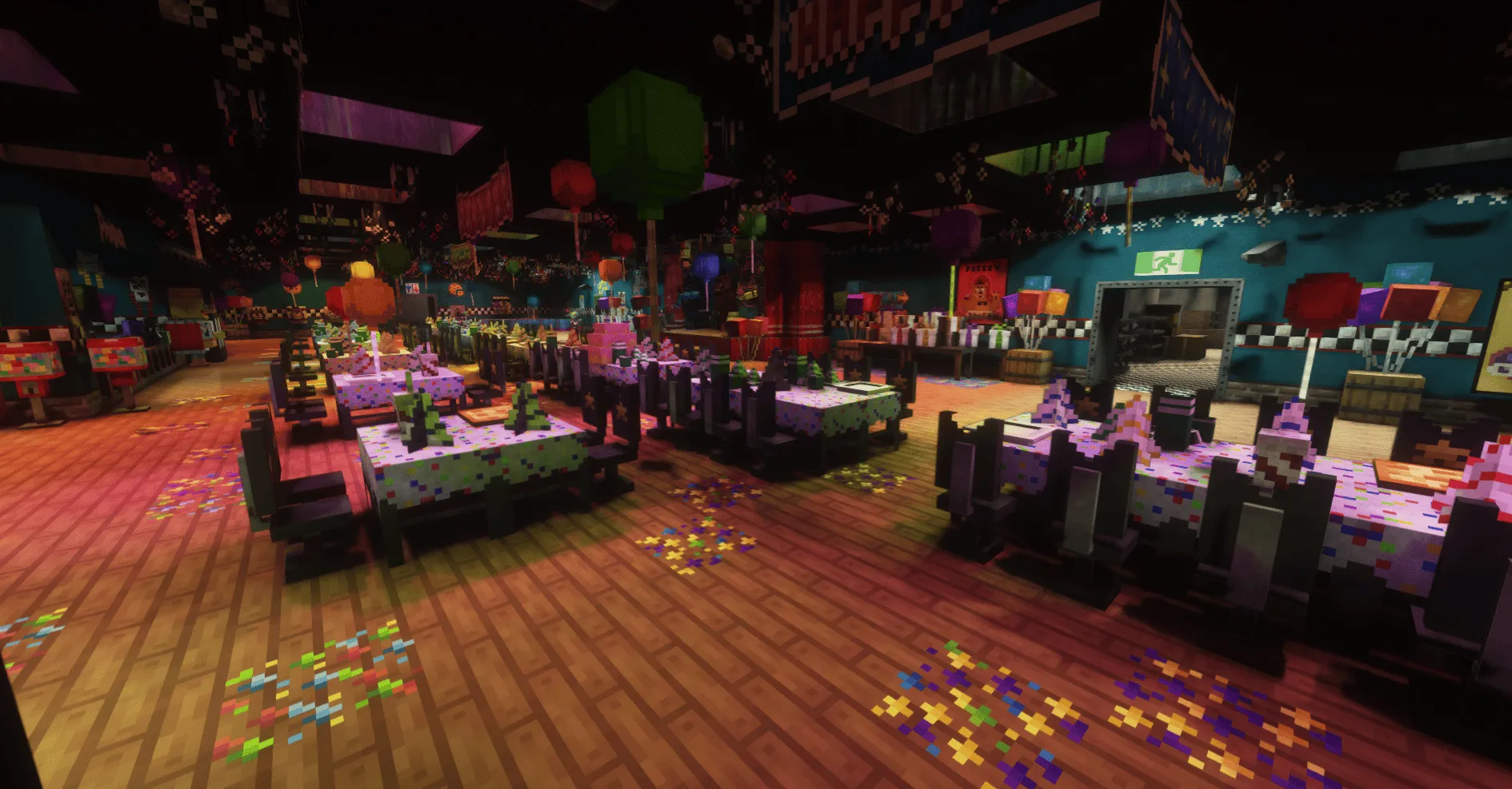 Five Nights at Pixels Shader Edition, Шейдеры, Minecraft