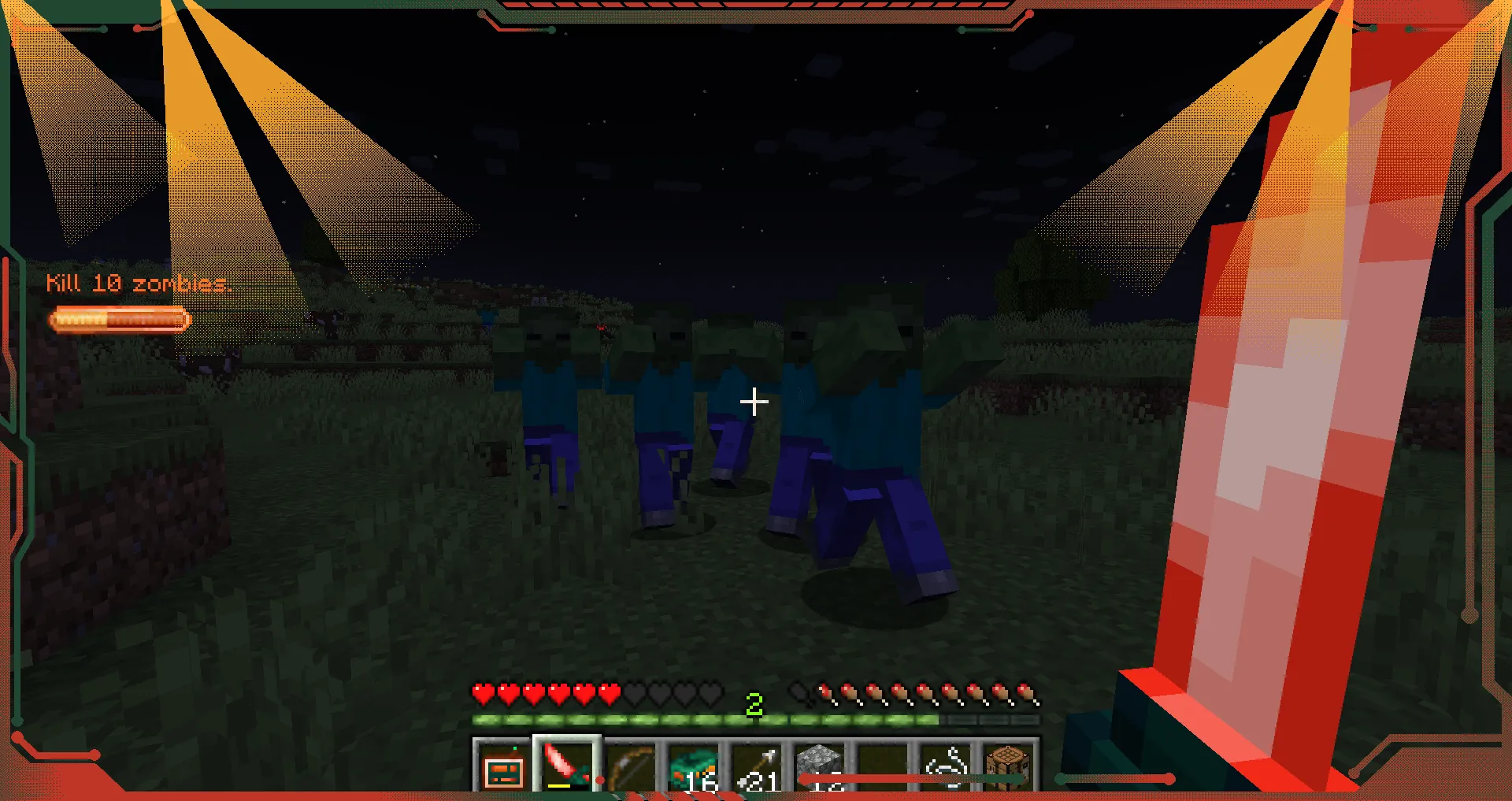 Welcome Player!, Моды, Minecraft