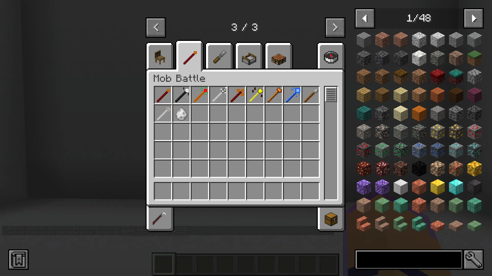 BuildBattle pack, Модпаки, Minecraft