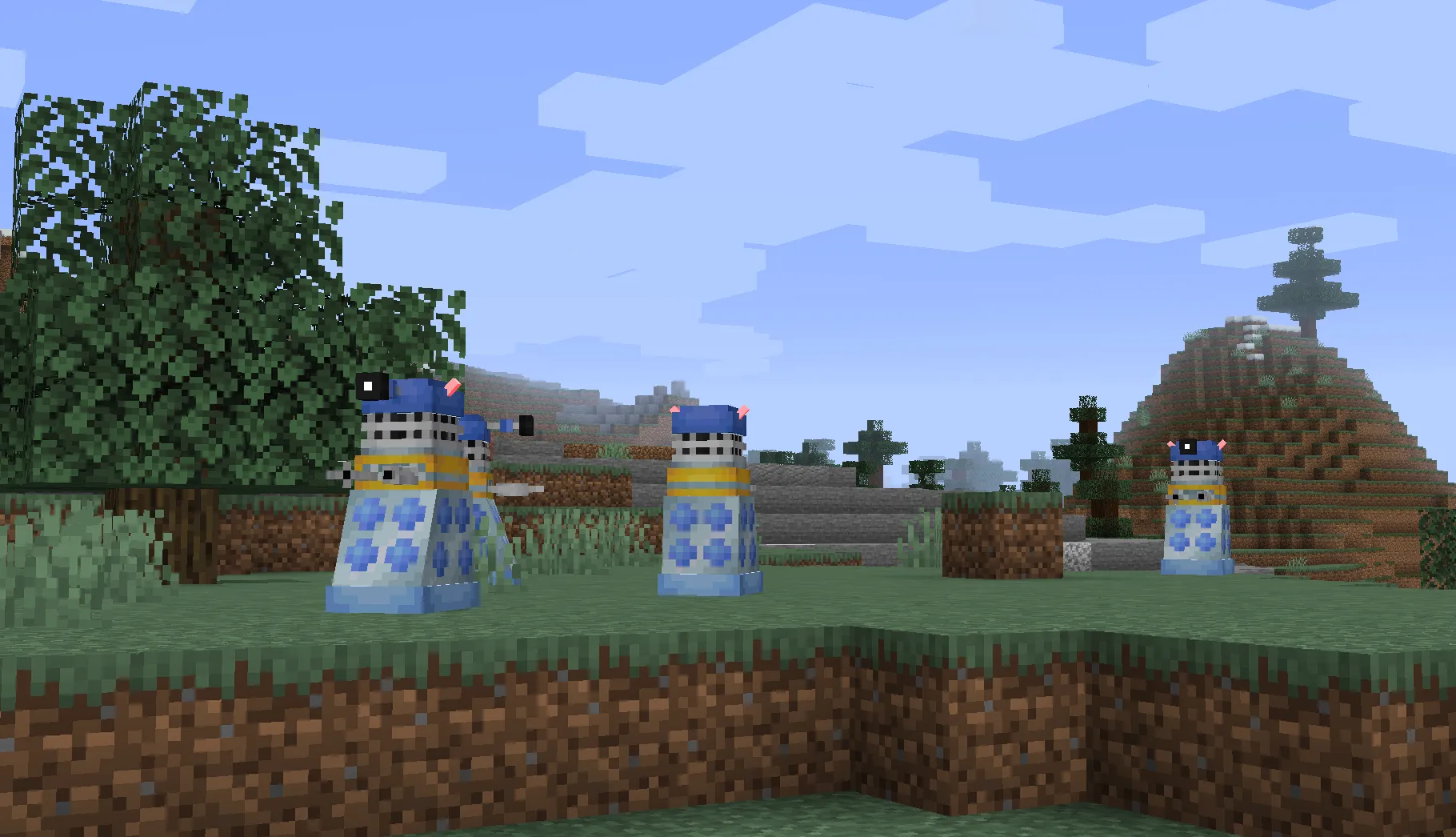 Dalek Invasion, Моды, Minecraft