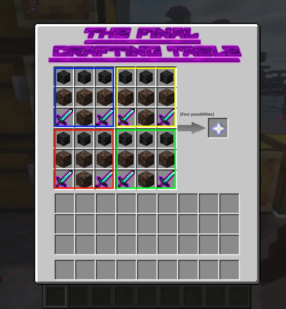 The Final Recipes — скриншот 6 (Моды, Minecraft)