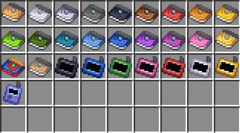 Cobblemon 3D Pokenavs, Текстуры, Minecraft