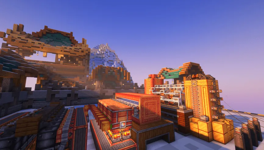 Create The Brass Concerto 机械动力 黄铜协奏曲 — скриншот 10 (Модпаки, Minecraft)