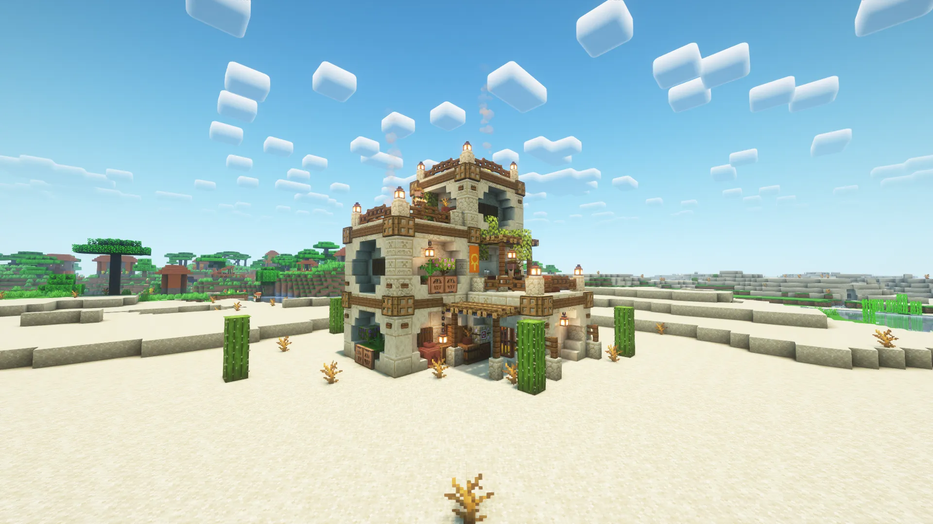 Desert Survival House — скриншот 5 (Моды, Minecraft)