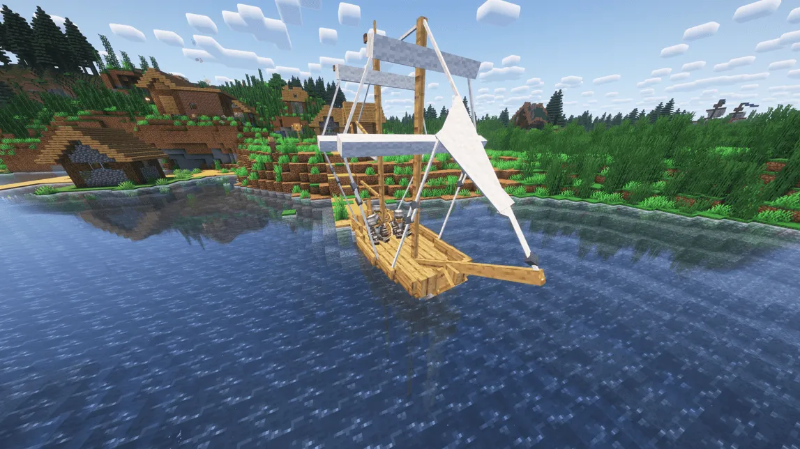 Crownfall Medieval Survival — скриншот 2 (Модпаки, Minecraft)