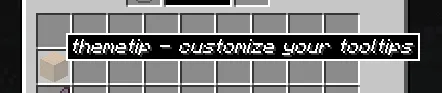 themetip, Моды, Minecraft