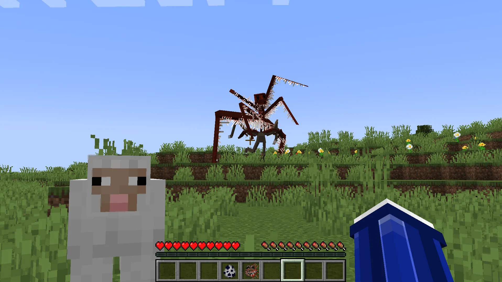 Smoreh's ASSIMILATED Dweller [NEW UPDATE] [PARASITE] (Horror) (Ambient) (Creepypasta) (Jar) (Scary) (Creepy) — скриншот 1 (Моды, Minecraft)