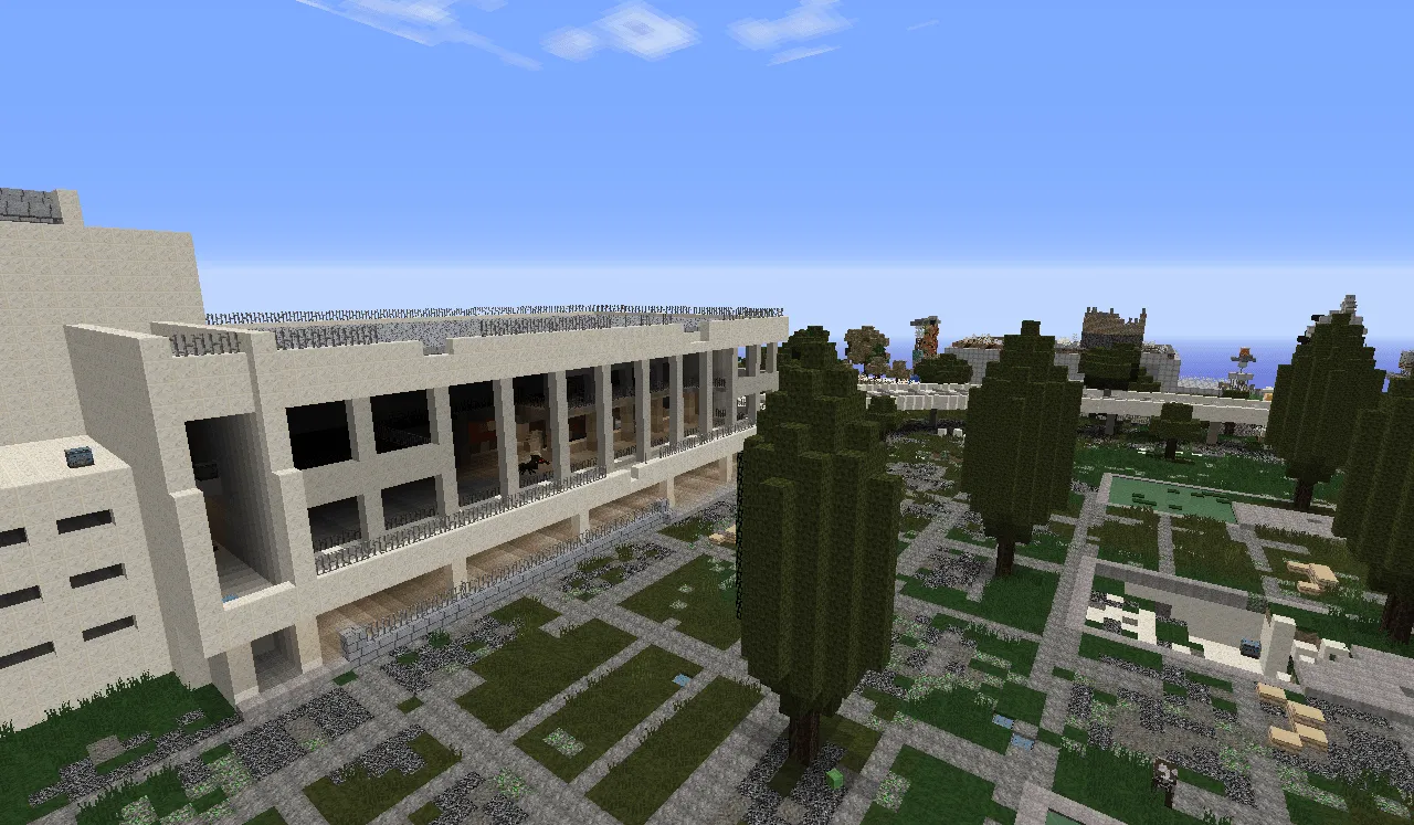 Post Apocalypse World, Карты, Minecraft