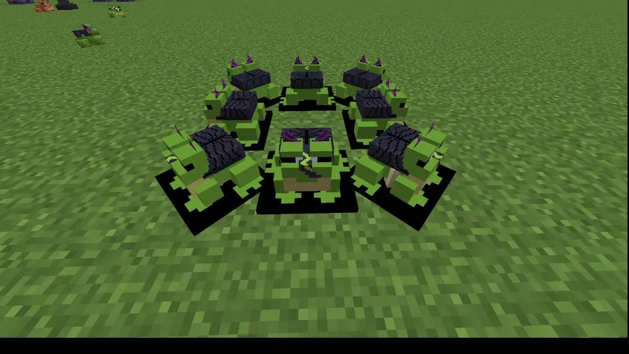 Coqui Plush, Текстуры, Minecraft