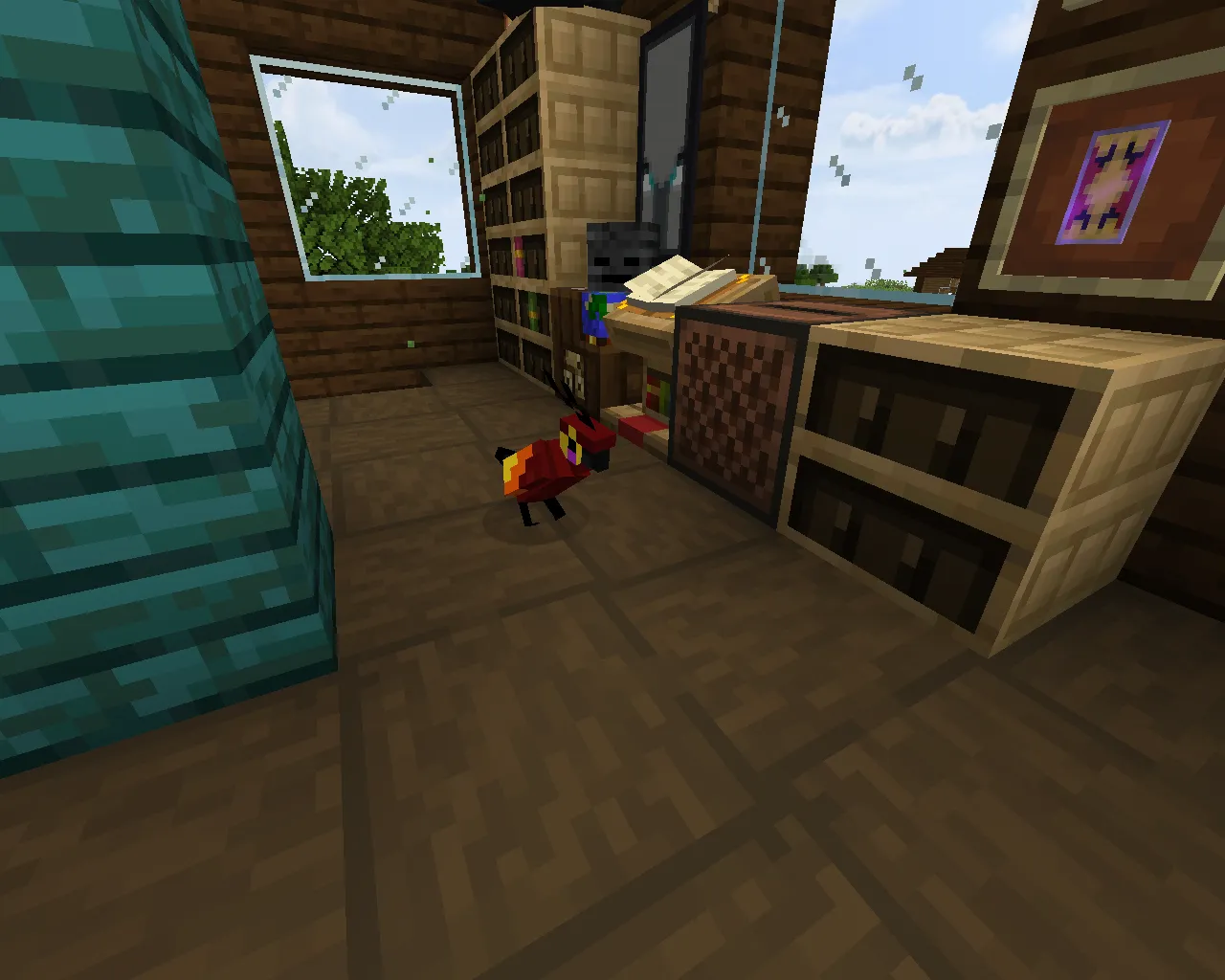 Nether Parrots, Текстуры, Minecraft