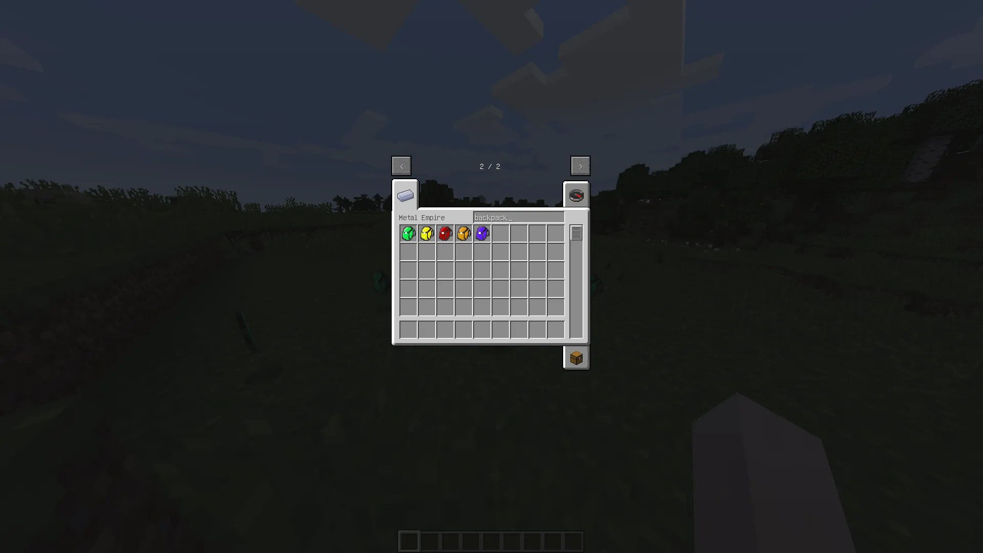 Metal Empire, Моды, Minecraft