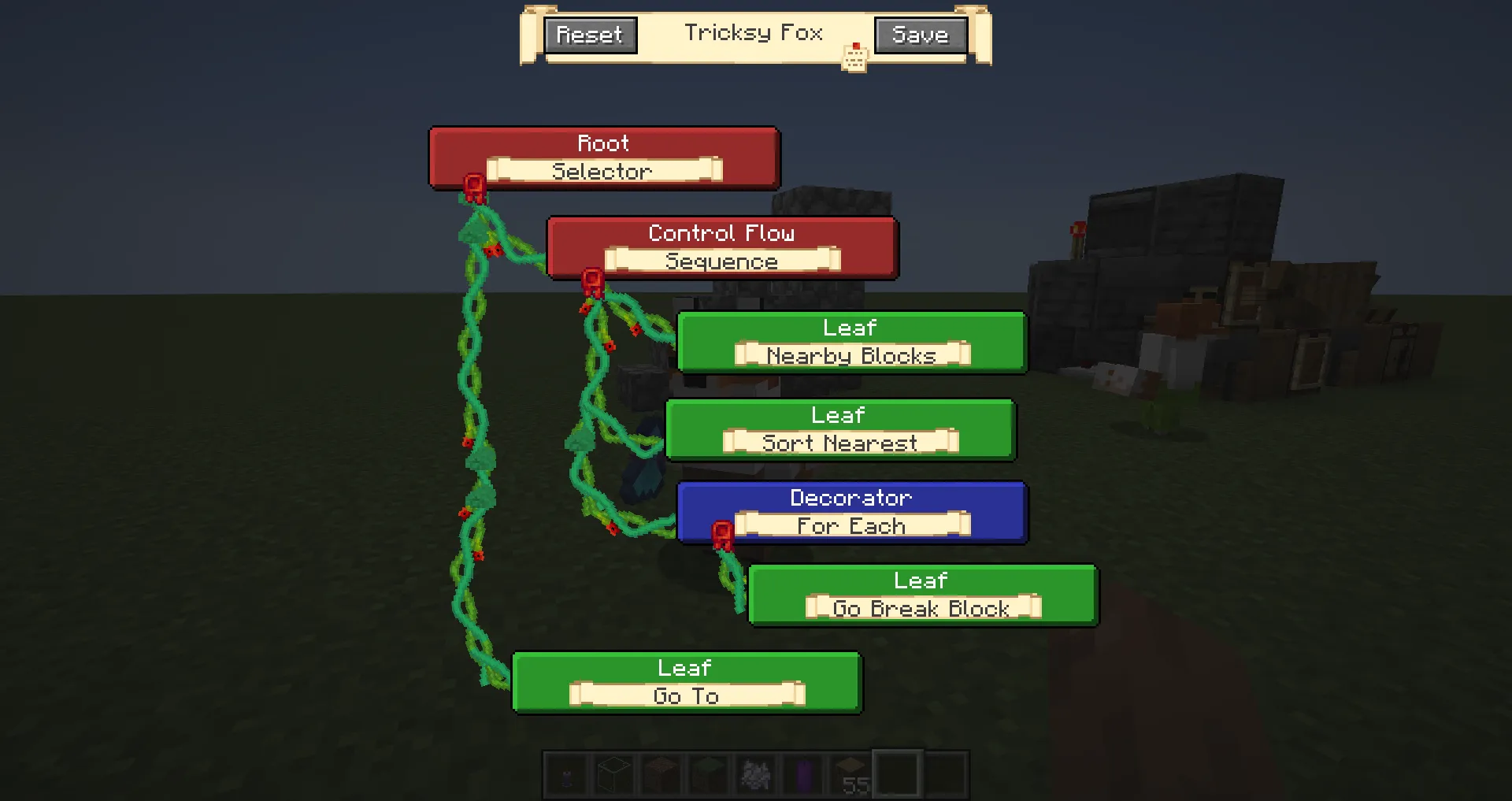 Tricksy Foxes, Моды, Minecraft