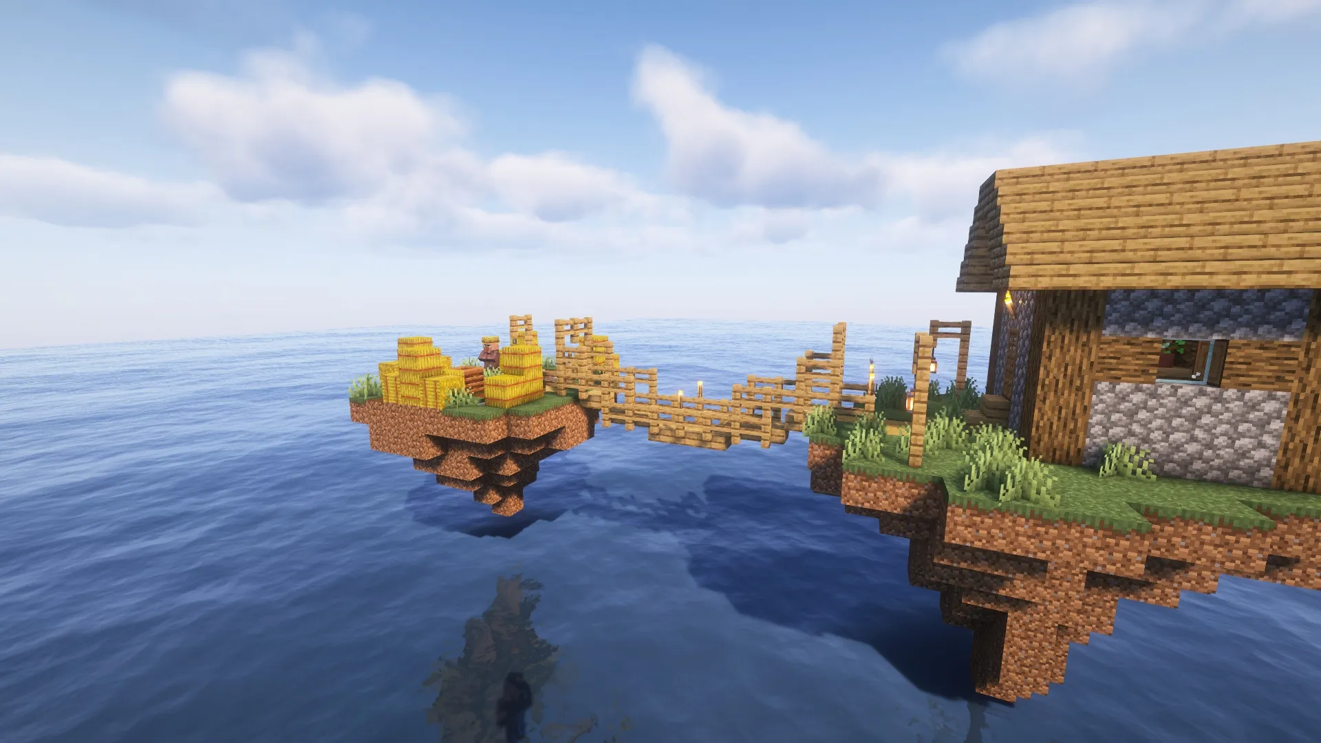Over the Sea | Underwater Adventures! — скриншот 5 (Модпаки, Minecraft)