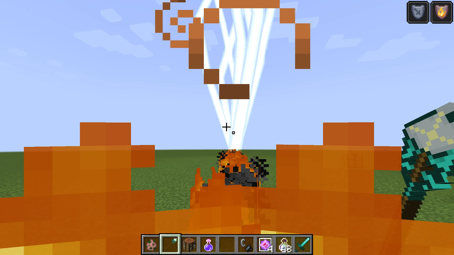 Advanced lightning staff, Моды, Minecraft