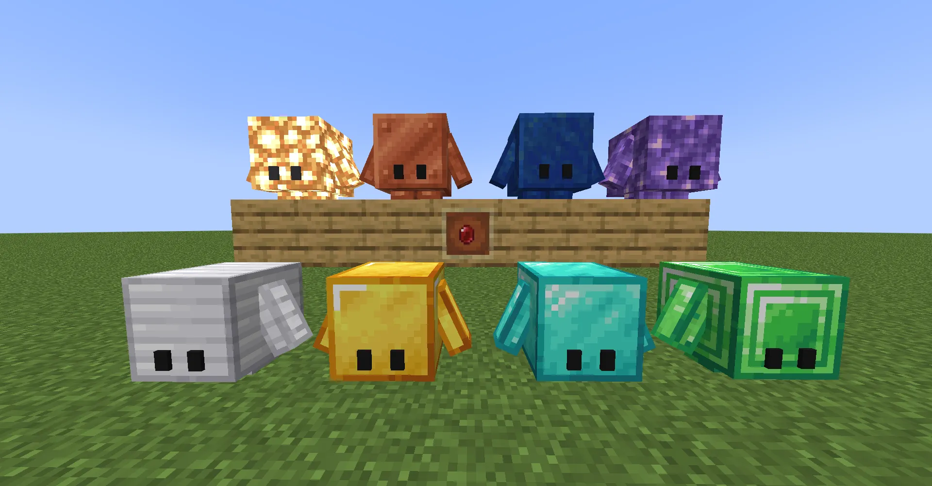 Blocklings world, Моды, Minecraft
