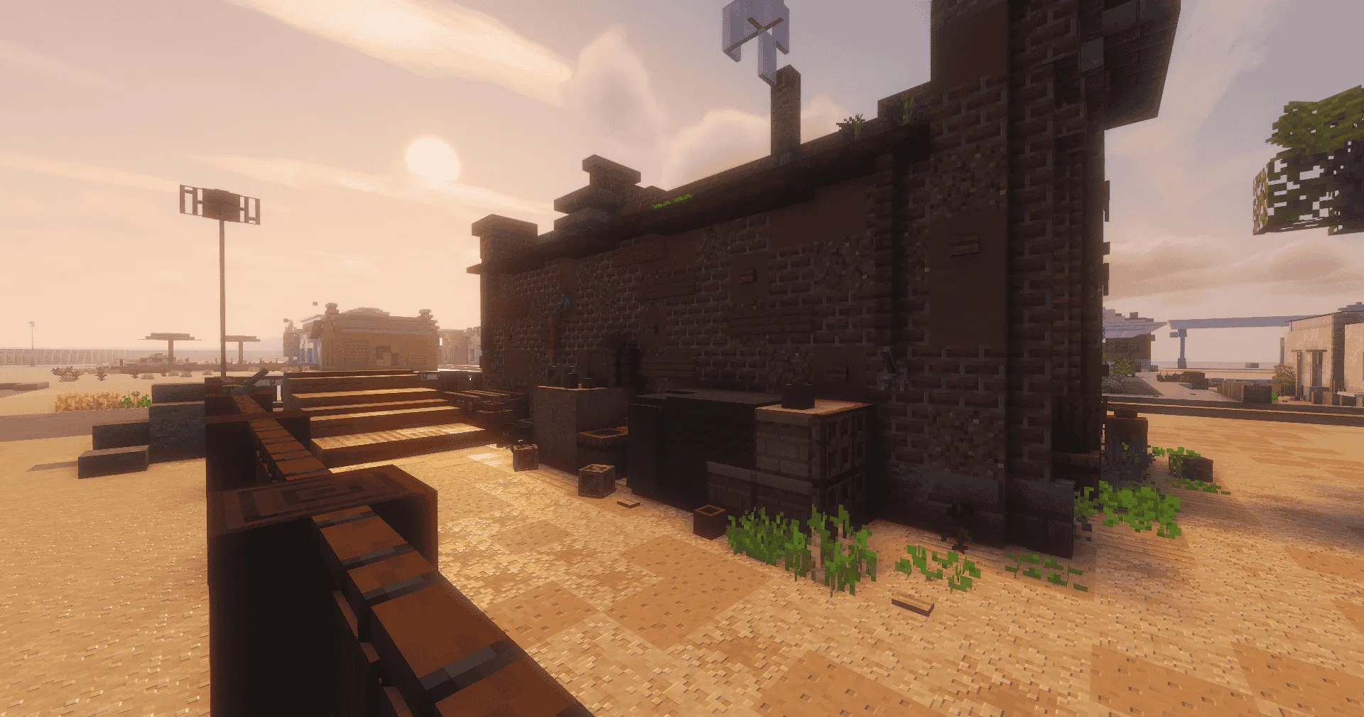 Cars Land — скриншот 1 (Карты, Minecraft)