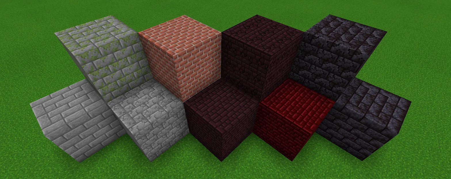 Logical Bricks, Текстуры, Minecraft
