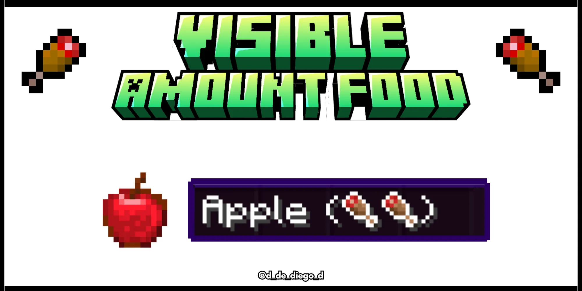 Visible Amount Food, Текстуры, Minecraft