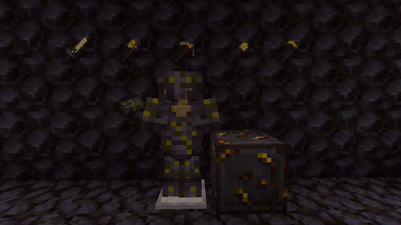 Mida's Netherite — скриншот 2 (Текстуры, Minecraft)
