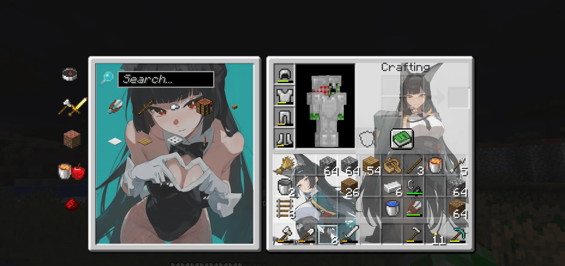 HD Myiabi UI, Текстуры, Minecraft