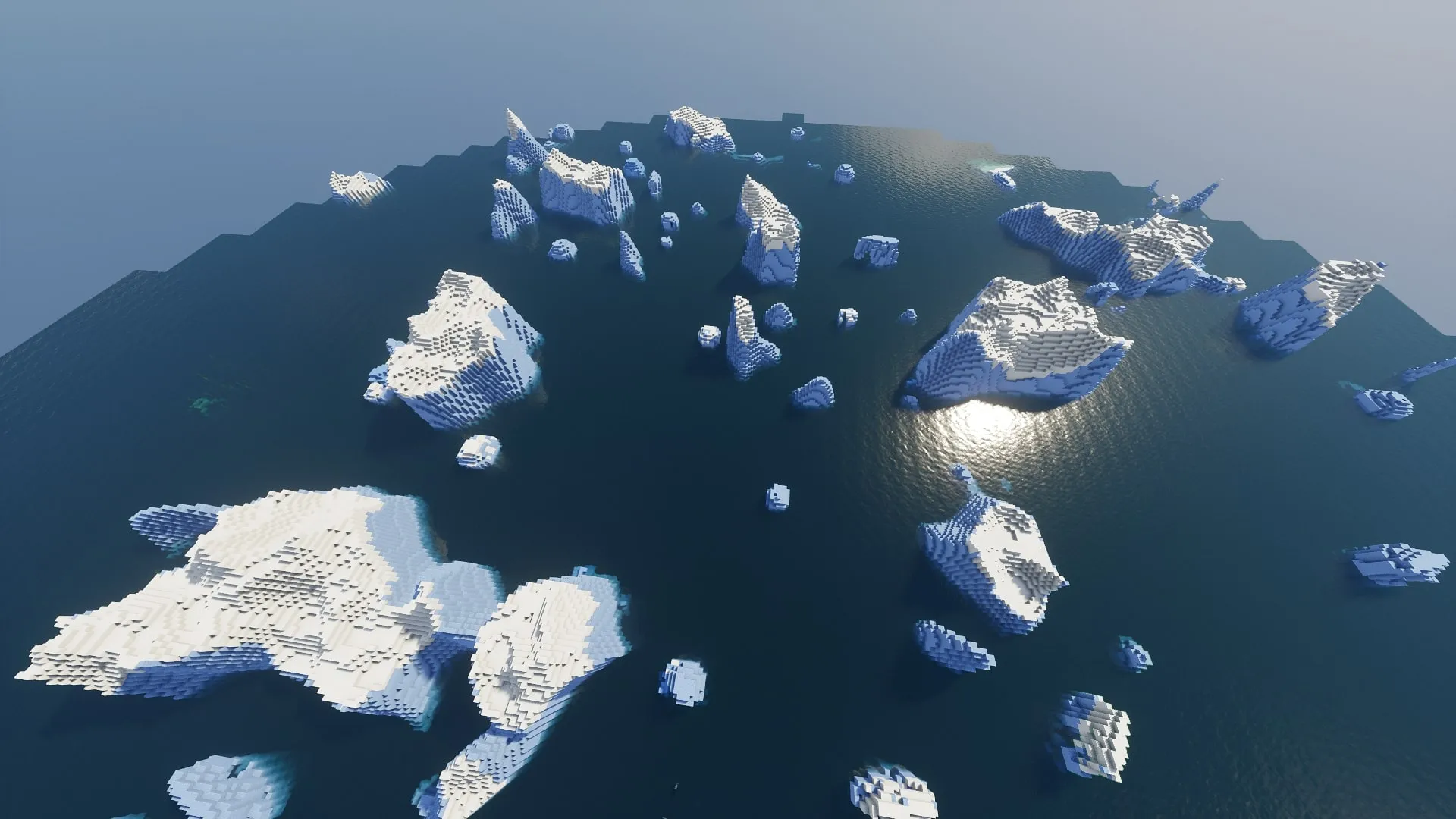 Survival Island (cold) — скриншот 2 (Карты, Minecraft)