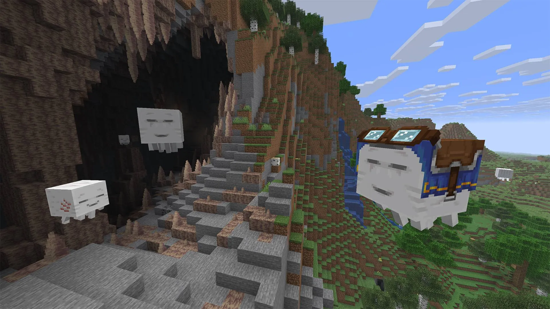 Chase the Skies Panorama — скриншот 2 (Карты, Minecraft)