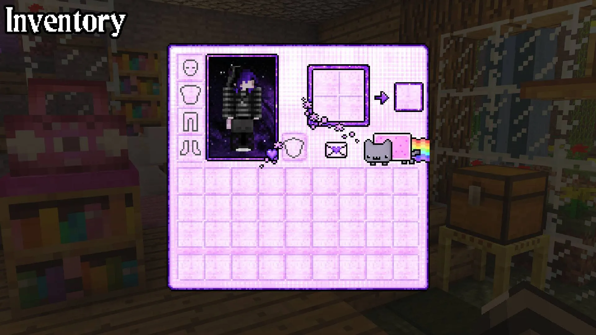 Luvstar's Star Cadet GUI, Текстуры, Minecraft