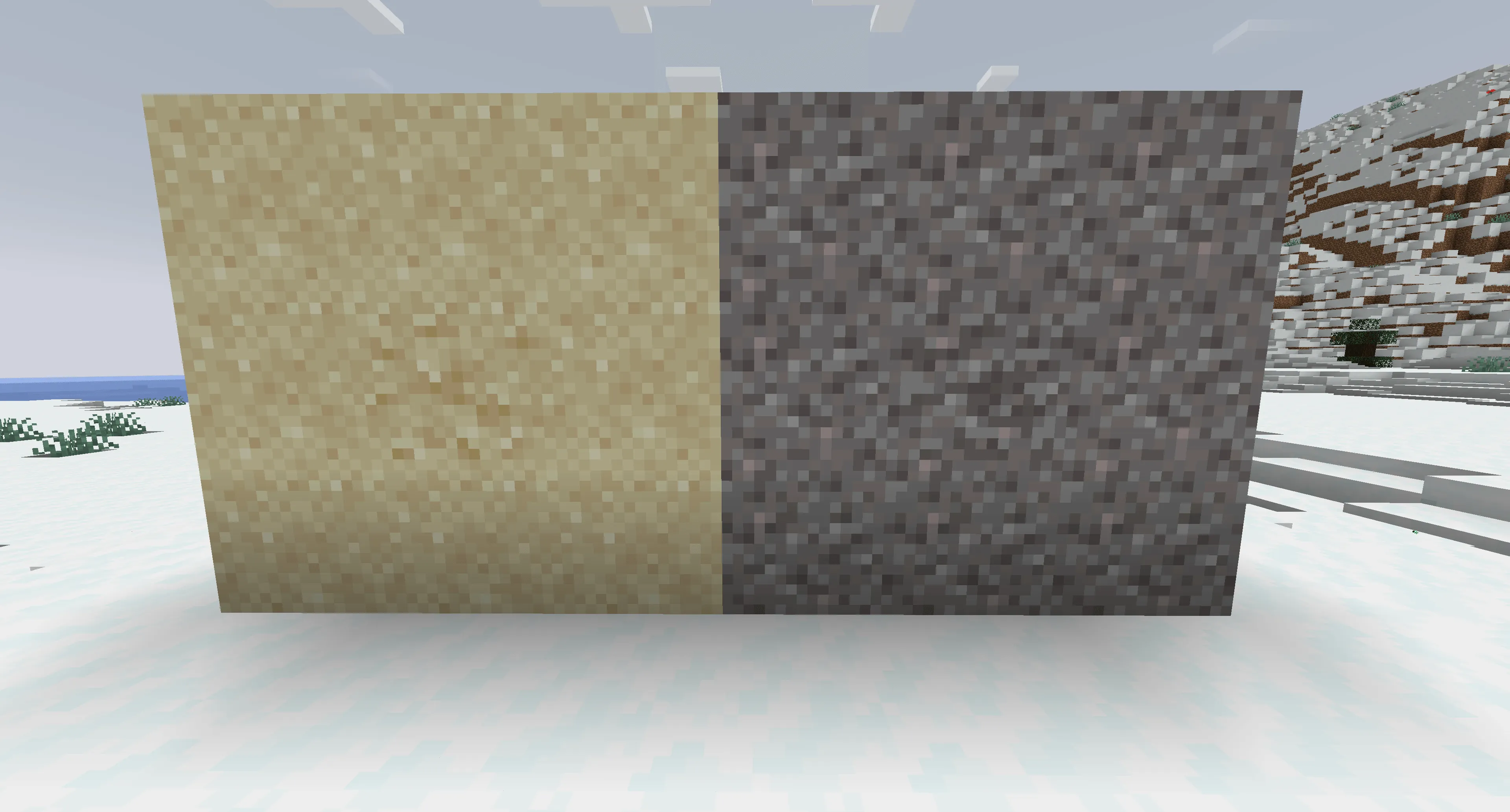 Hi-Vis Suspicious blocks, Текстуры, Minecraft