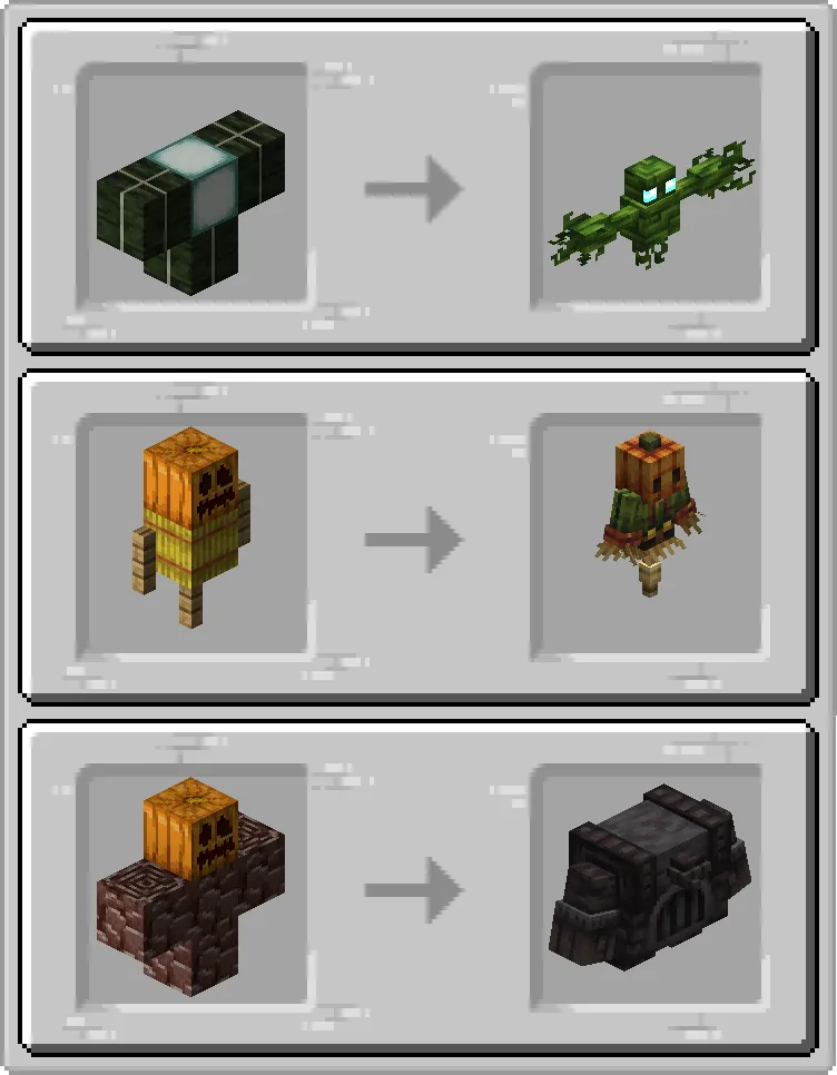 Golem Overhaul, Моды, Minecraft