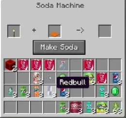 Soda Machine, Моды, Minecraft