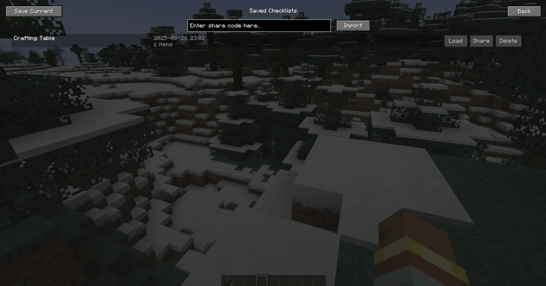 List Craft — скриншот 6 (Моды, Minecraft)