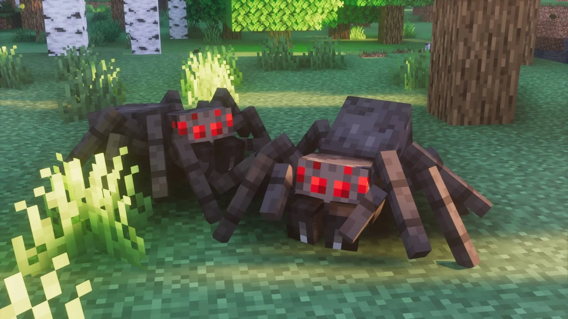 Fresh Animations: Spiders, Текстуры, Minecraft