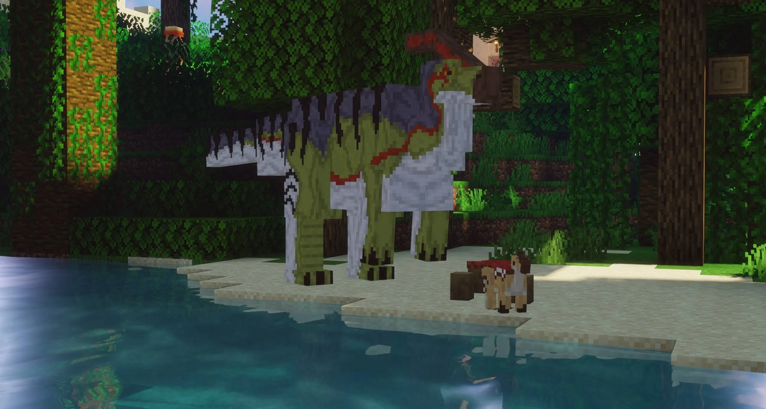 Jurassic Additions — скриншот 7 (Моды, Minecraft)