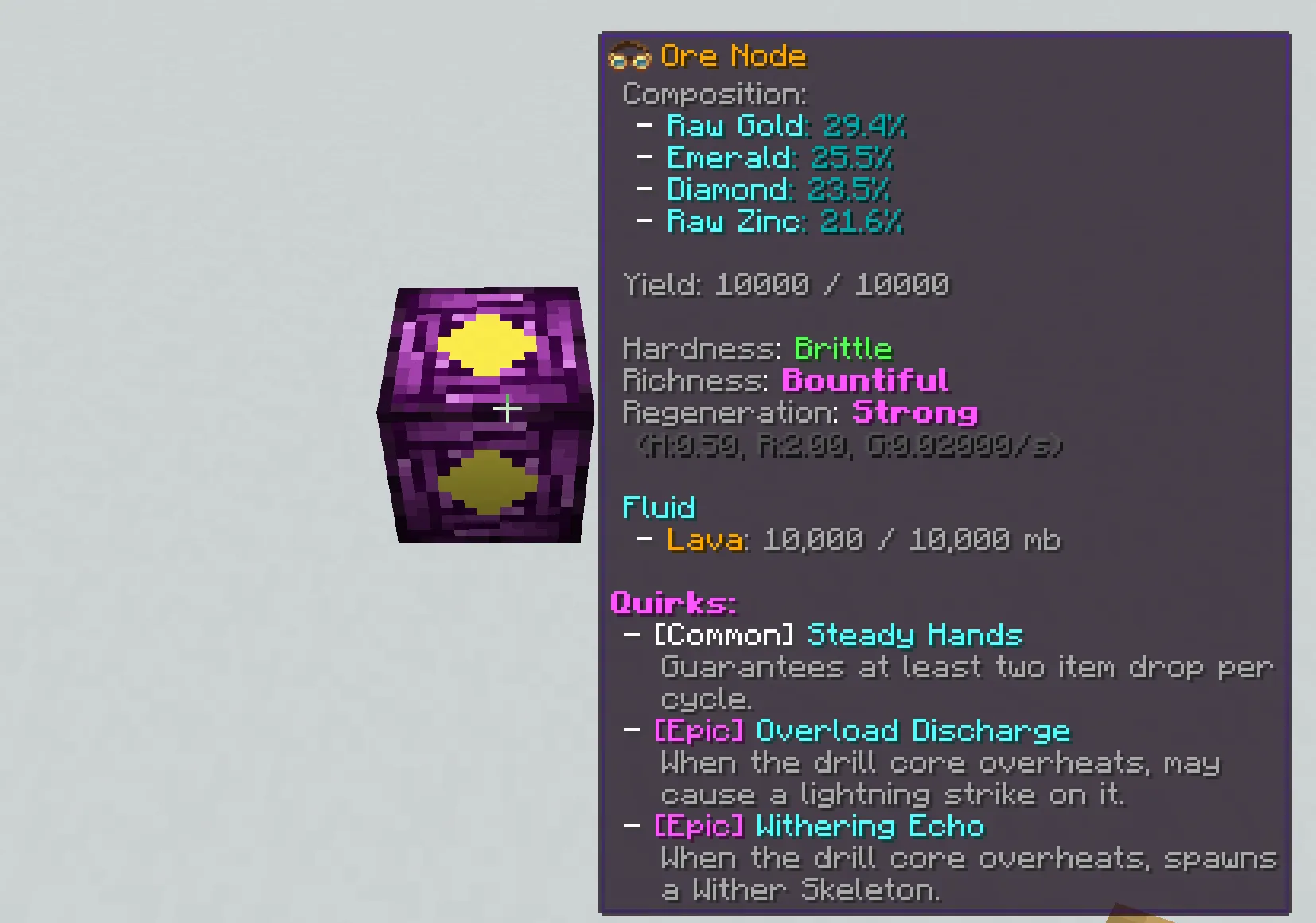 Create: AdsDrills & Ore Nodes, Моды, Minecraft