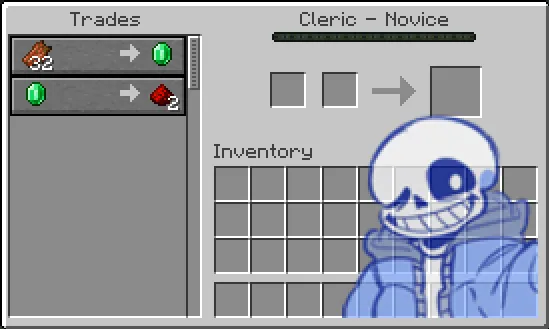 Undertale GUI — скриншот 1 (Текстуры, Minecraft)