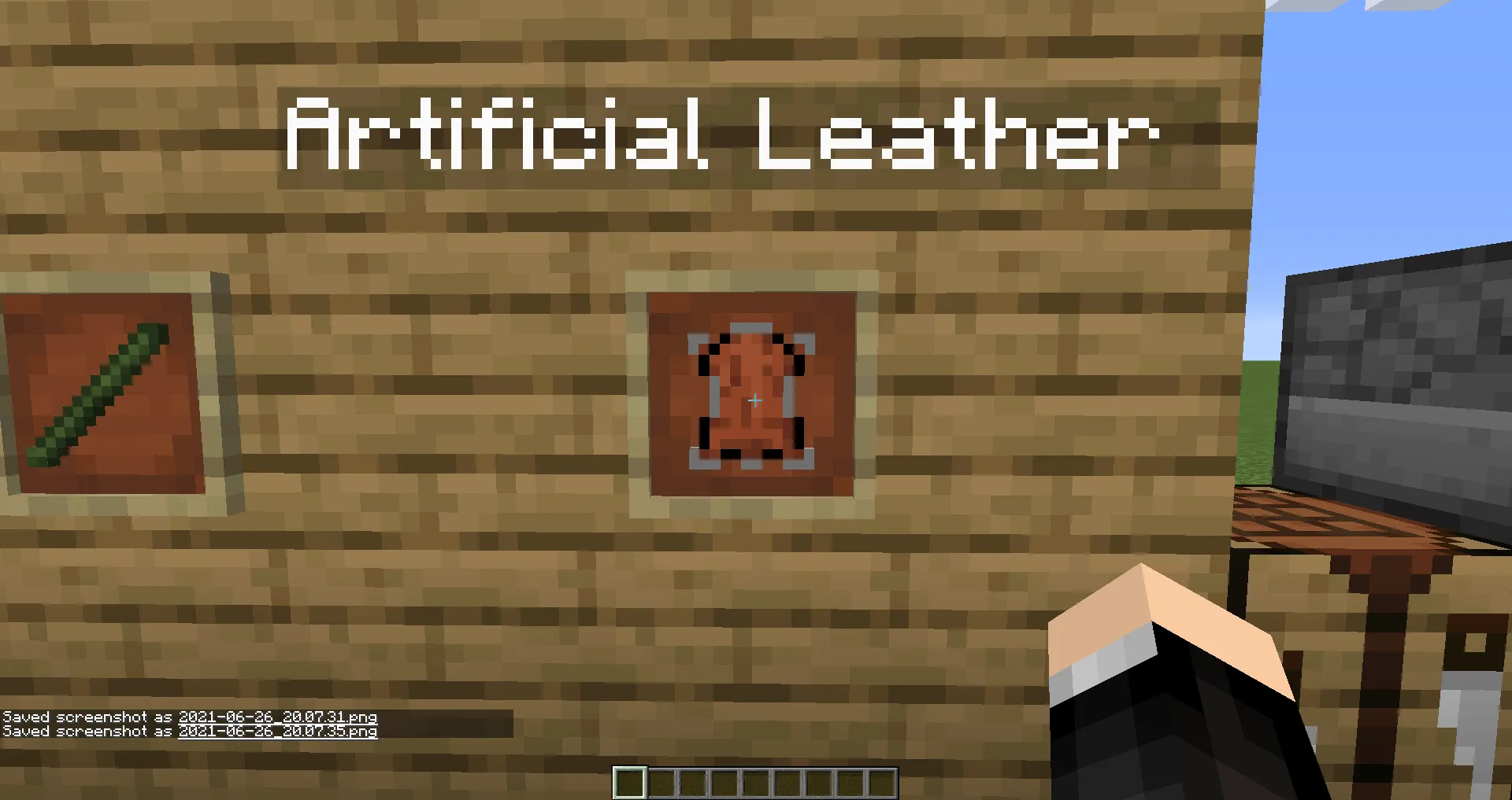 Artificial Leather, Моды, Minecraft