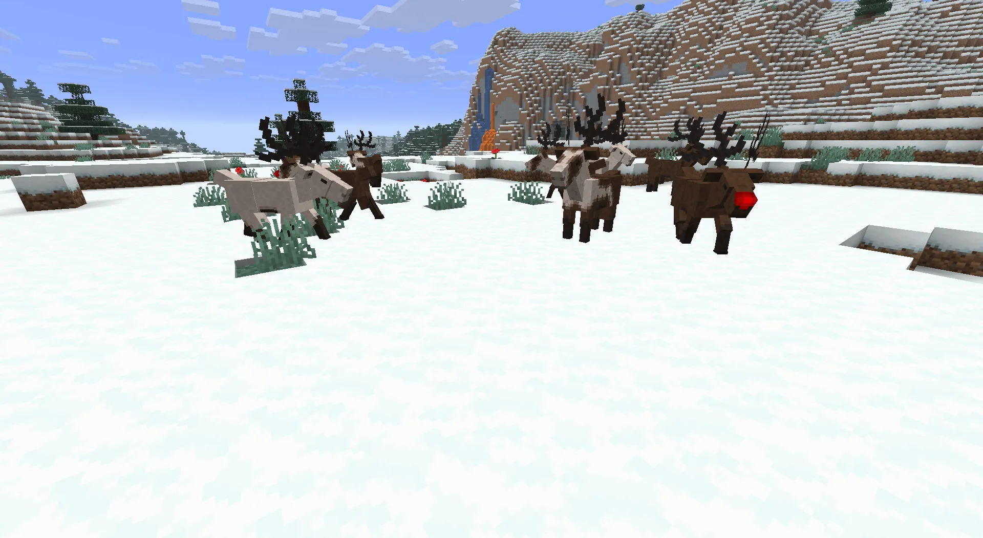 Reindeer, Моды, Minecraft
