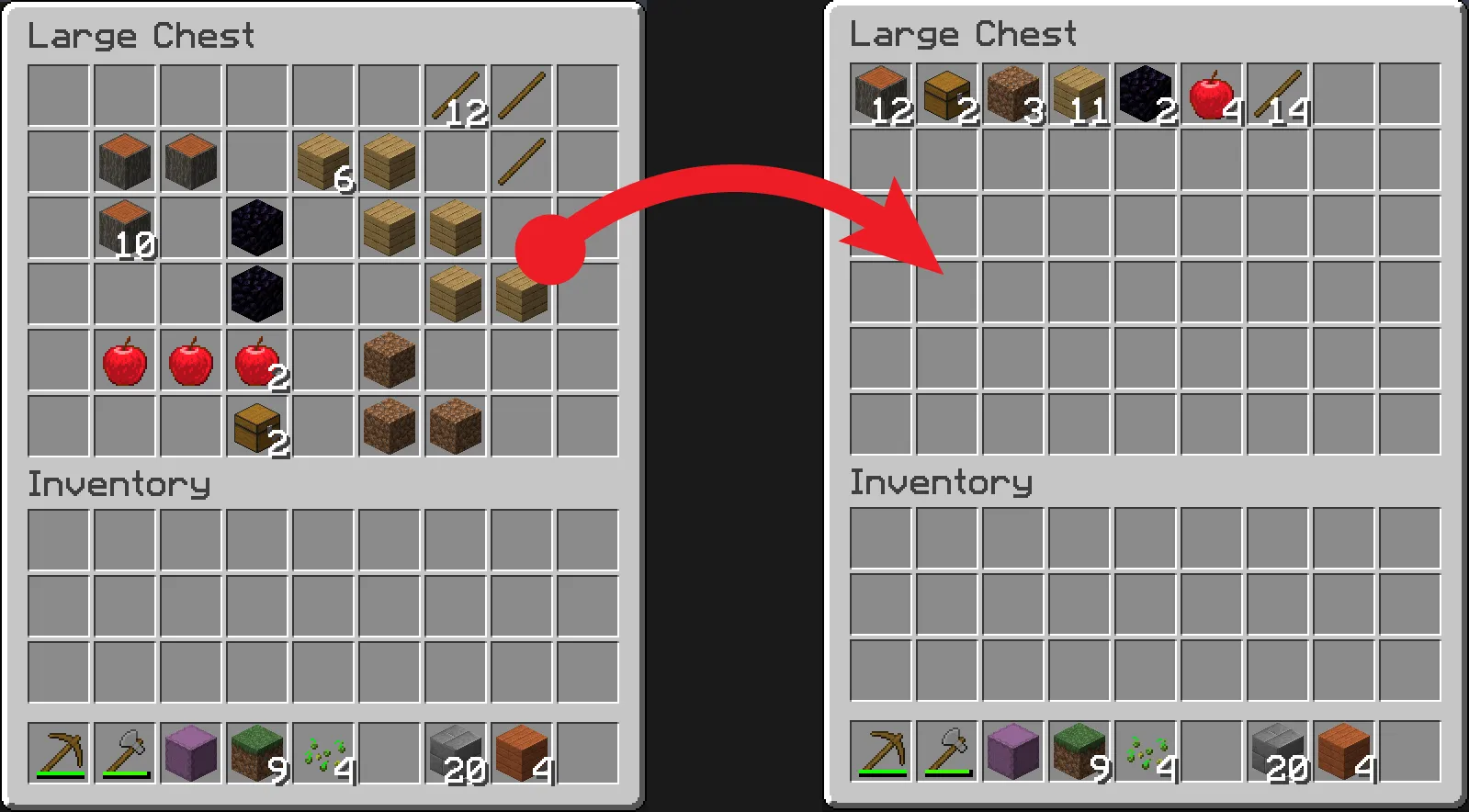 Chest Inv Sort, Моды, Minecraft