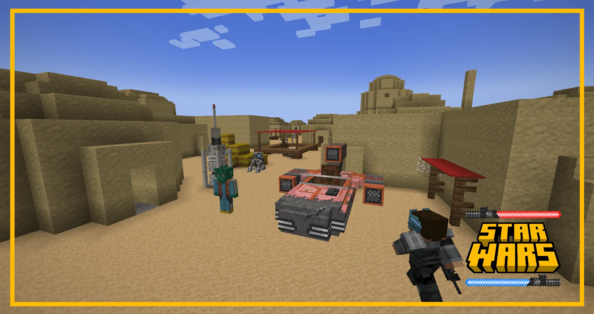 Star Wars Expansion — скриншот 8 (Моды, Minecraft)