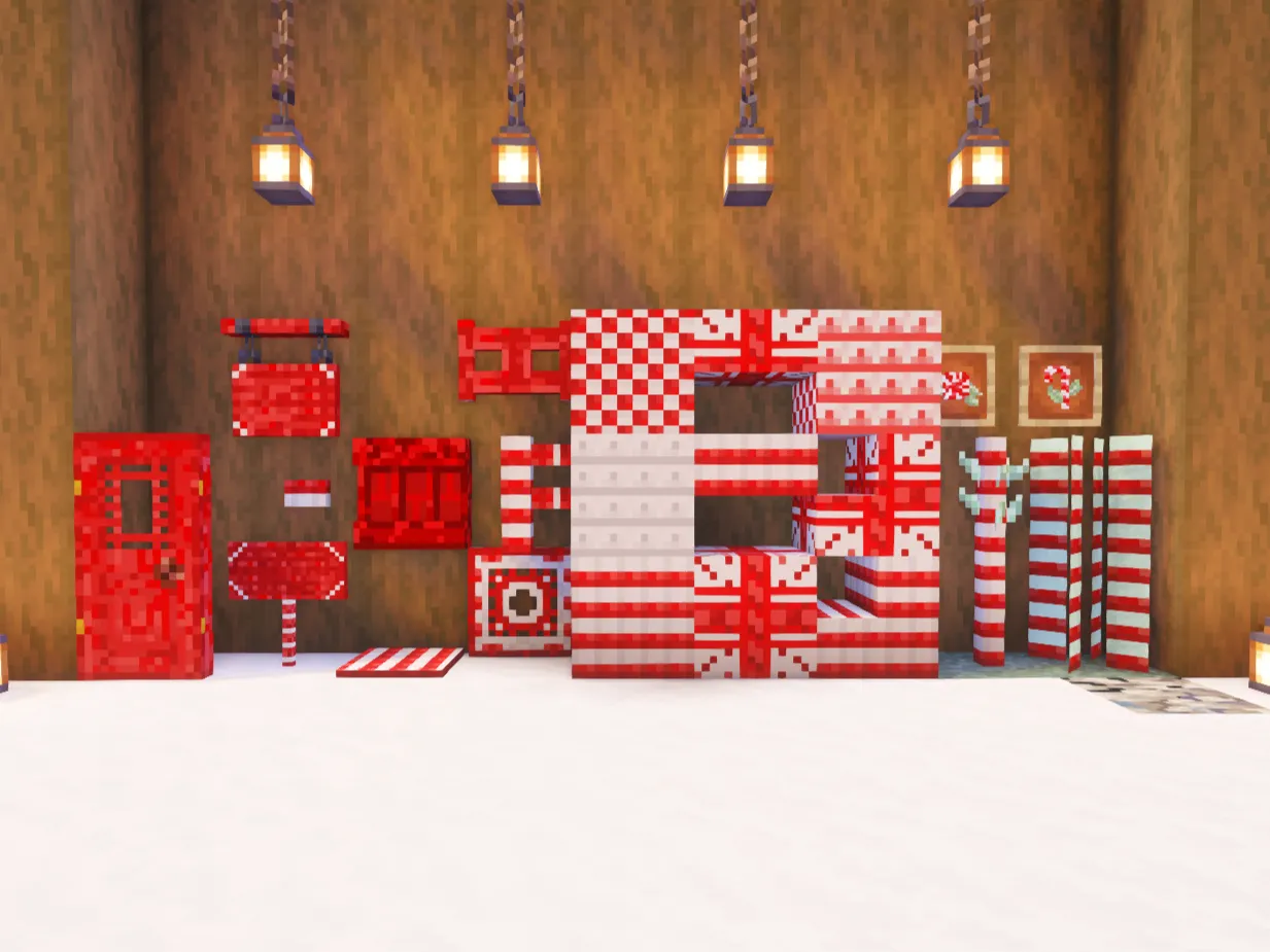 Holiday Whimsy, Текстуры, Minecraft