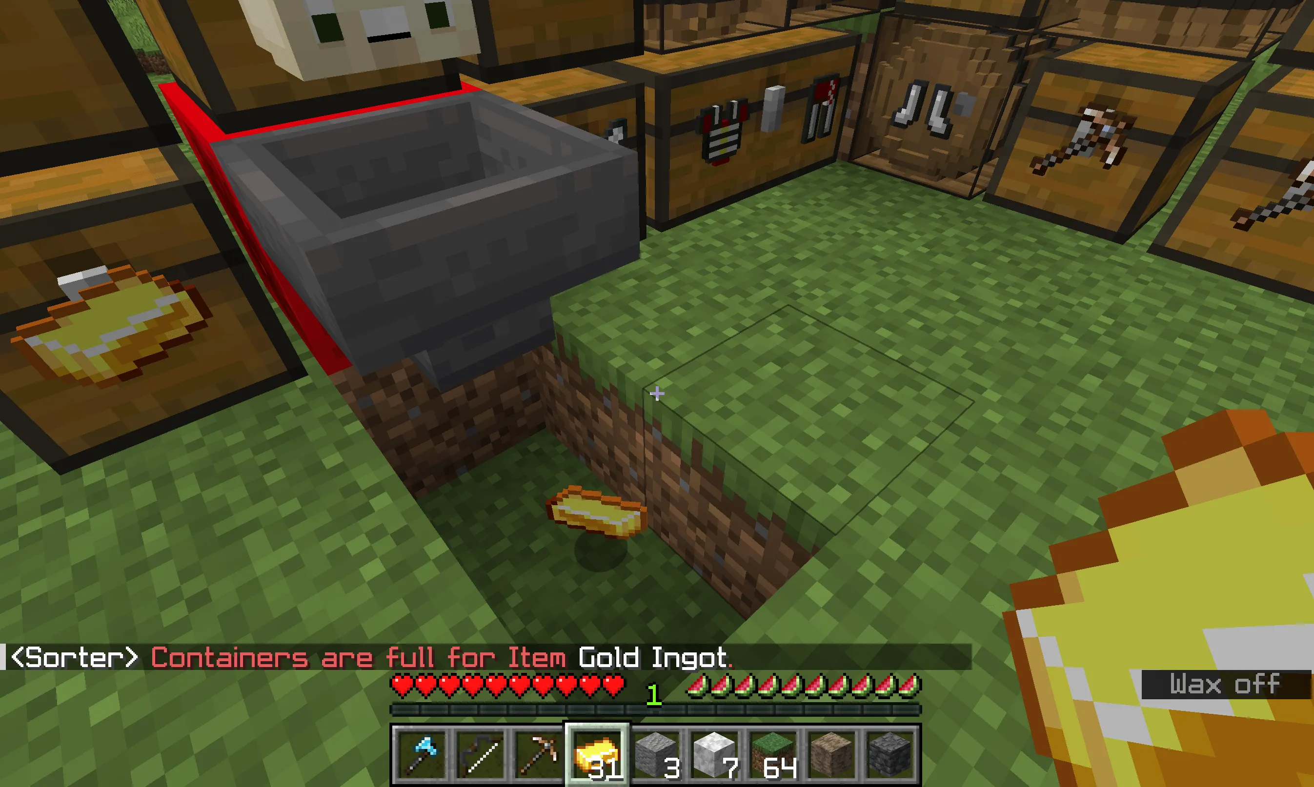 GatSorter, Дата-паки, Minecraft