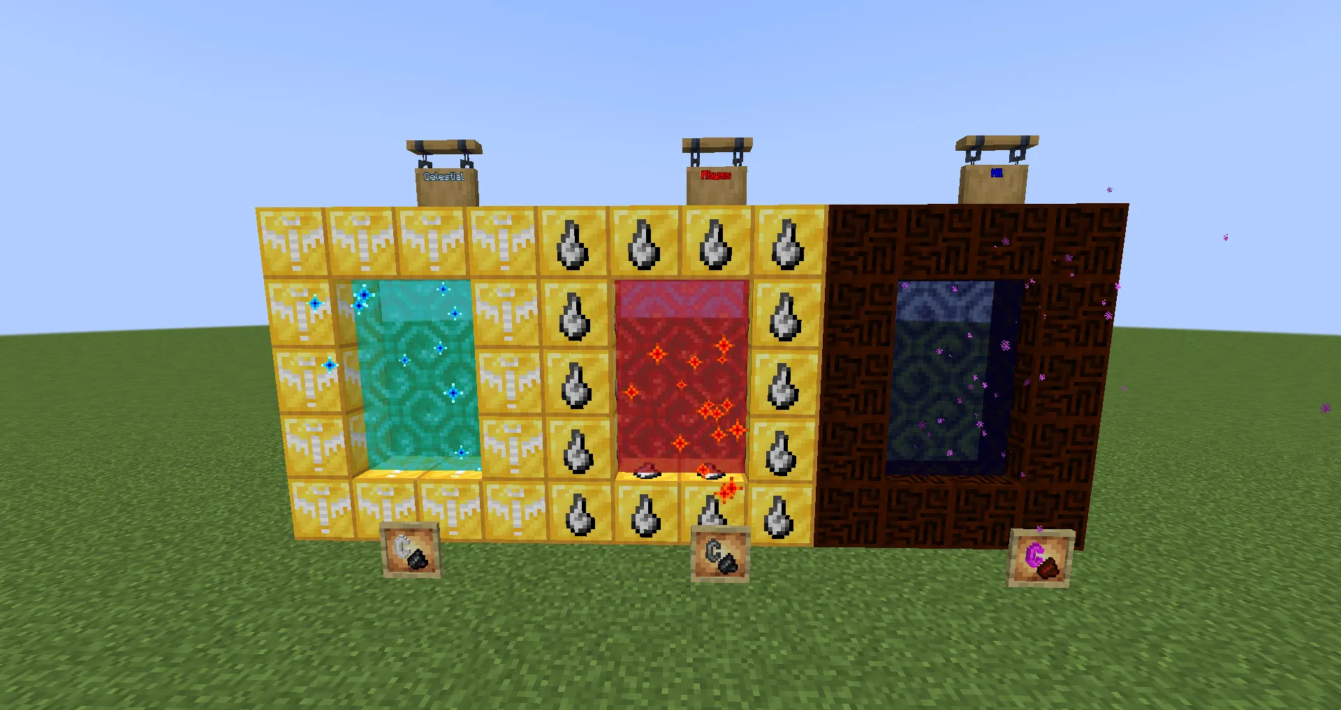 Andaria, Моды, Minecraft