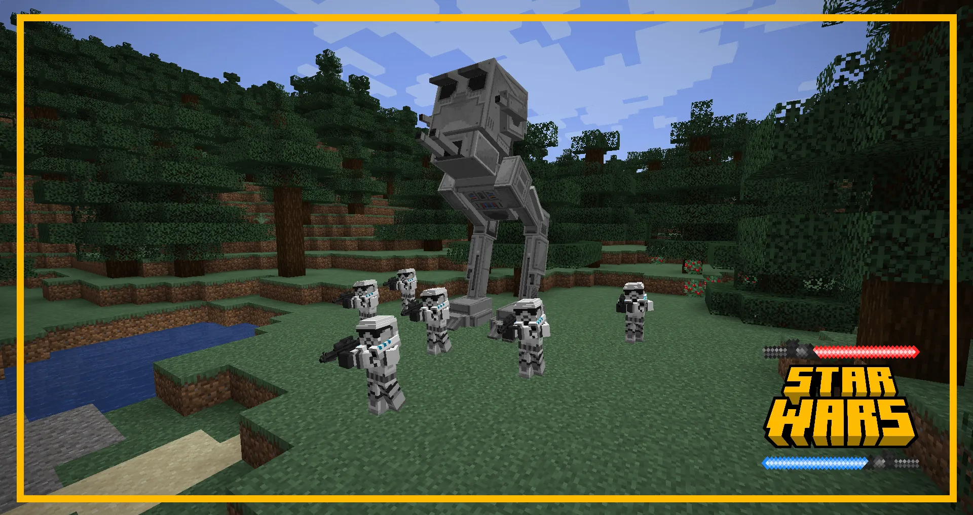 Star Wars Expansion — скриншот 7 (Моды, Minecraft)